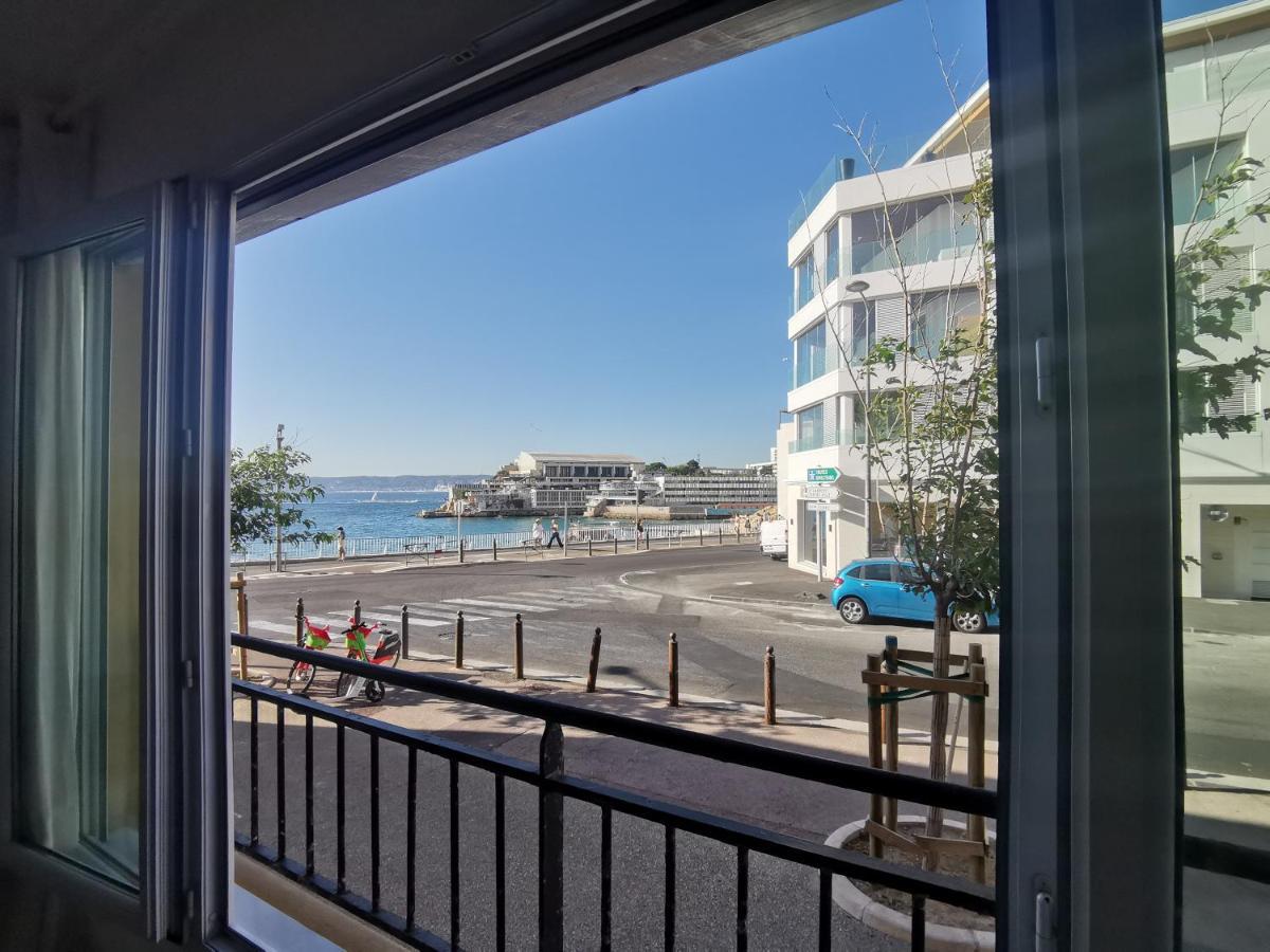 A 50 Metres De La Plage Et 10 Minutes Du Vieux Port 70M2 Sur La Corniche Vue Mer Marseille Exteriör bild